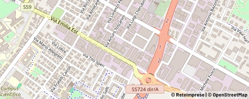 Mappa Modena