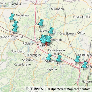 Mappa Via Geminiano Capilupi, 41122 Modena MO, Italia (15.90692)