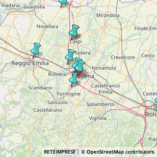 Mappa Via Alessandro Cagliostro, 41126 Modena MO, Italia (19.85636)