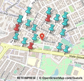 Mappa Via Giuseppe Graziosi, 41124 Modena MO, Italia (0.2575)