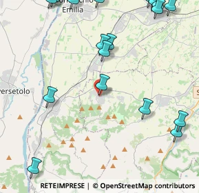 Mappa Via Roma, 42020 Quattro Castella RE, Italia (6.243)