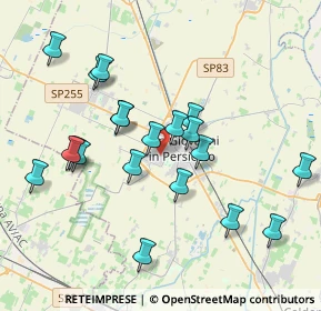 Mappa Via A. Pacinotti, 40017 San Giovanni in Persiceto BO, Italia (3.8295)