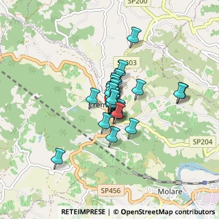 Mappa Via Roma, 15010 Cremolino AL, Italia (0.45)