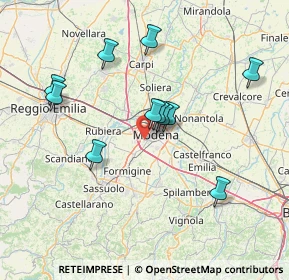 Mappa Via Vincenzo Cascariolo, 41126 Modena MO, Italia (13.73818)