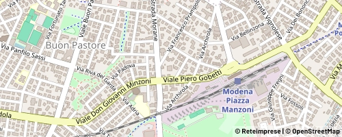 Mappa Módena