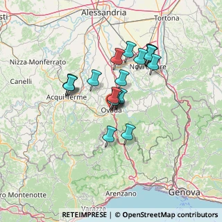 Mappa Via Siri, 15076 Ovada AL, Italia (11.7195)