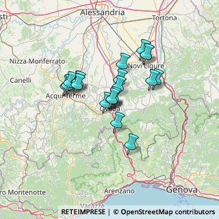 Mappa Via Siri, 15076 Ovada AL, Italia (10.5855)