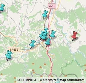 Mappa Via Siri, 15076 Ovada AL, Italia (4.28733)