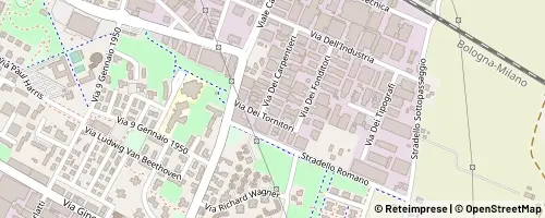 Mappa Modena