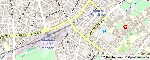 Mappa Modena