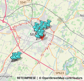 Mappa Via Monte Santa Giulia, 41125 Modena MO, Italia (3.26917)