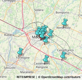 Mappa Via Monte Santa Giulia, 41125 Modena MO, Italia (4.32923)