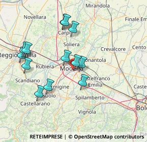 Mappa Via Monte Santa Giulia, 41125 Modena MO, Italia (14.77154)