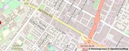 Mappa Modena
