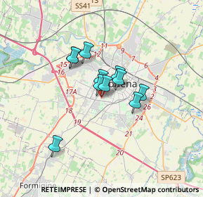 Mappa Via Filippino Lippi, 41124 Modena MO, Italia (2.26)