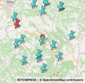 Mappa SP429 Savona-Alba, 12050 Benevello CN, Italia (5.0805)