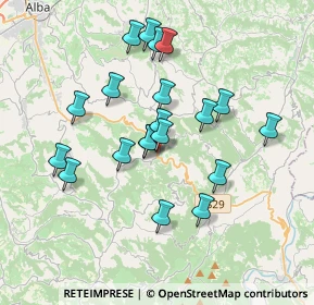 Mappa SP429 Savona-Alba, 12050 Benevello CN, Italia (3.324)