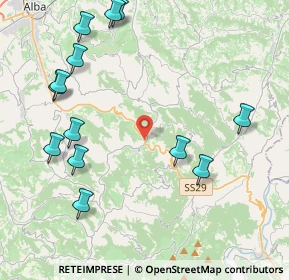 Mappa SP429 Savona-Alba, 12050 Benevello CN, Italia (5.05462)