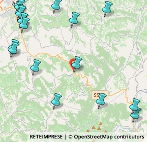 Mappa SP429 Savona-Alba, 12050 Benevello CN, Italia (6.662)