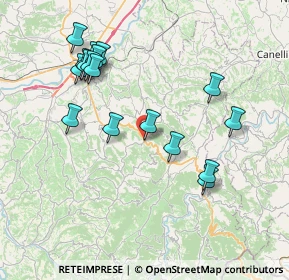 Mappa SP429 Savona-Alba, 12050 Benevello CN, Italia (8.01941)