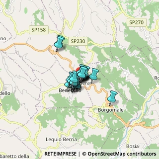 Mappa SP429 Savona-Alba, 12050 Benevello CN, Italia (0.68)