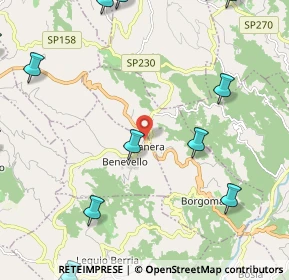 Mappa SP429 Savona-Alba, 12050 Benevello CN, Italia (3.766)