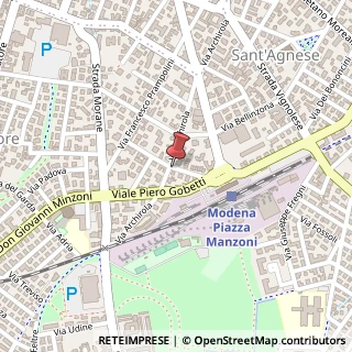 Mappa Via Archirola, 99, 41124 Modena, Modena (Emilia Romagna)