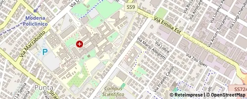 Mappa Modena