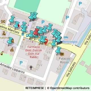 Mappa - Palazzo Rosso c, 40010 Bentivoglio BO, Italia (0.03571)