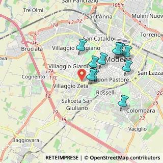 Mappa Tangenziale Sud Pablo Neruda, 41126 Modena MO, Italia (1.66636)