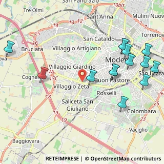 Mappa Tangenziale Sud Pablo Neruda, 41126 Modena MO, Italia (2.60357)