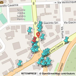 Mappa Presso C.R.O. Centro Ricreativo, 15076 Ovada AL, Italia (0.06923)