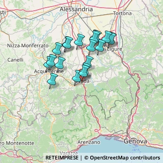 Mappa Presso C.R.O. Centro Ricreativo, 15076 Ovada AL, Italia (12.3075)