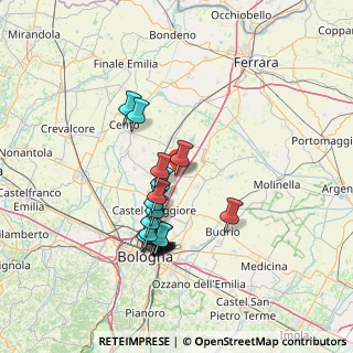 Mappa Piazza Carlo Alberto Pizzardi, 40010 Bentivoglio BO, Italia (13.0135)