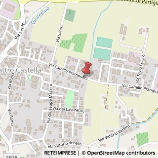 Mappa Piazza Garibaldi, 2E, 42020 Quattro Castella, Reggio nell'Emilia (Emilia Romagna)