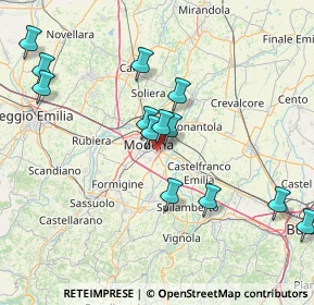 Mappa Via Roberto Serracchioli, 41125 Modena MO, Italia (15.94154)