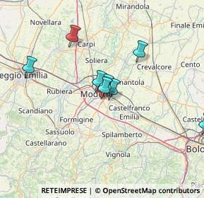 Mappa Via Roberto Serracchioli, 41125 Modena MO, Italia (20.01667)