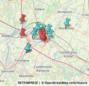 Mappa Via Roberto Serracchioli, 41125 Modena MO, Italia (4.88429)