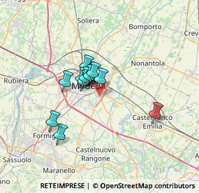 Mappa Via Roberto Serracchioli, 41125 Modena MO, Italia (4.62769)