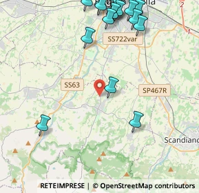 Mappa SP 25, 42020 Albinea RE, Italia (5.8105)