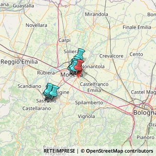 Mappa Via Armando Bussi, 41126 Modena MO, Italia (9.76769)