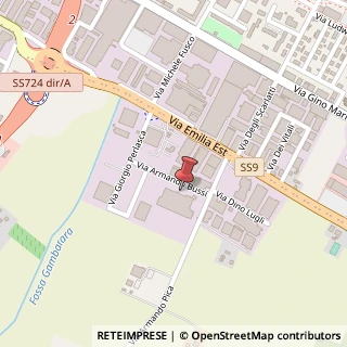 Mappa Via Armando Pica, 26, 41126 Modena, Modena (Emilia Romagna)