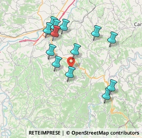 Mappa Località Langa, 12050 Benevello CN, Italia (7.29692)