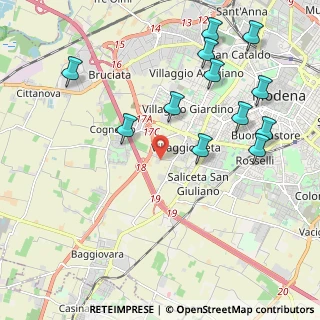 Mappa Stradello Piradello, 41126 Modena MO, Italia (2.4)