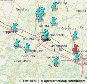 Mappa Via Asiago, 41125 Modena MO, Italia (16.64412)