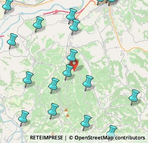 Mappa SP 125, 12050 Serralunga D'alba CN (6.053)