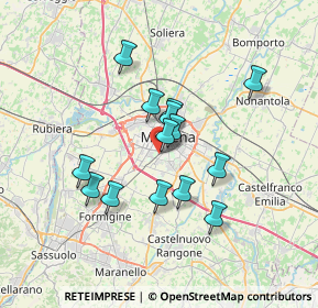 Mappa Via Antonio Simonazzi, 41125 Modena MO, Italia (5.78)