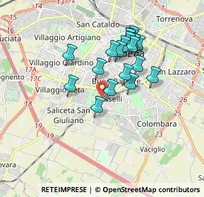 Mappa Via Antonio Simonazzi, 41125 Modena MO, Italia (1.5525)