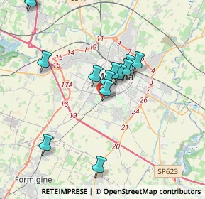 Mappa Via Antonio Simonazzi, 41125 Modena MO, Italia (3.65)