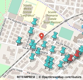 Mappa Via Antonio Simonazzi, 41125 Modena MO, Italia (0.156)